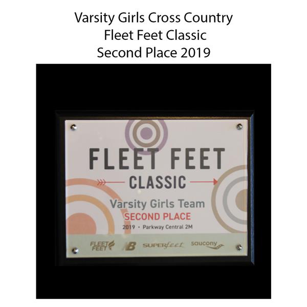 2019 Varsity Girls Fleet Feet classic 2nd Place 